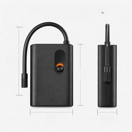 Mini pompe électrique avec batterie et valves Presta et Schrader ROCKBROS