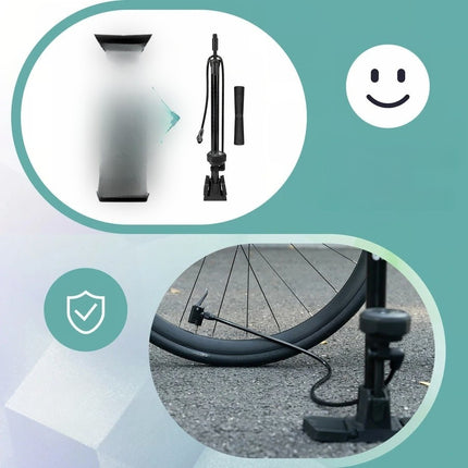 مضخة دراجة على الأرض 150 PSI من روكبروز