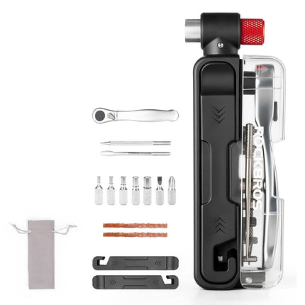 Kit de reparació amb inflador, carraca i eines tubeless ROCKBROS