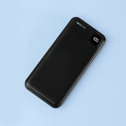 باور بانك فوريفر TB-300M PD QC 22,5 واط 10000 مللي أمبير ساعة أسود