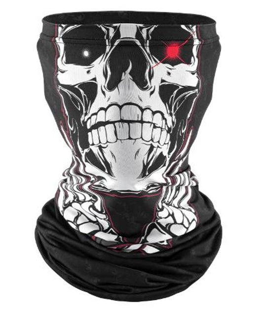 1416 Multifunctional ROCKBROS Balaclava Skull - Black