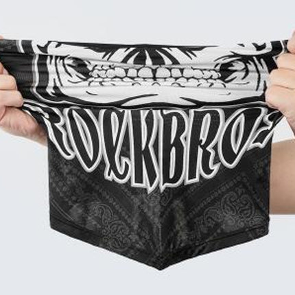 634Cagoule Multifunzionale ROCKBROS Cranio - Nero e rosso