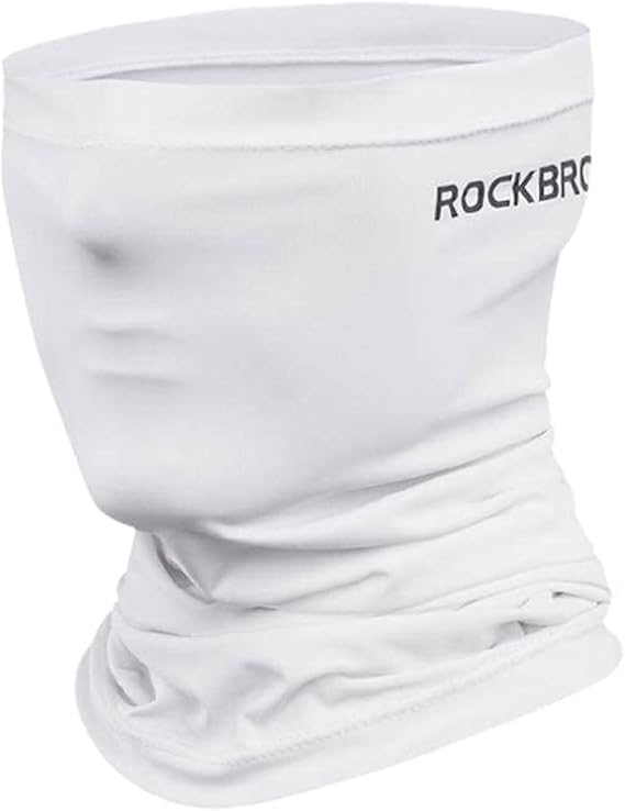 Bandeau facial rafraîchissant pour activités outdoor blanc