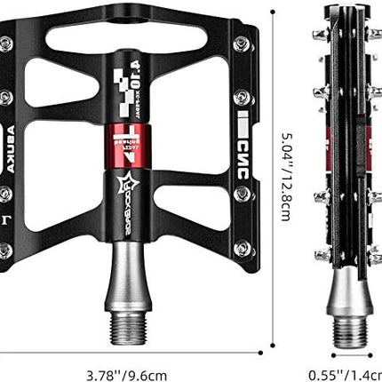 272 Flat aluminum MTB pedals