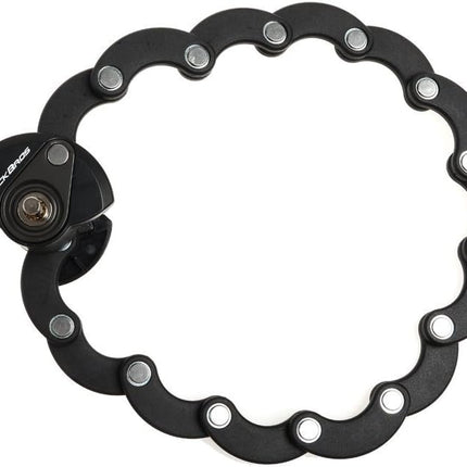 Rockbros Antivol de vélo pliable et verrouillable - noir