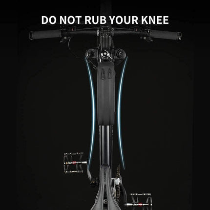 1282Sacoche de cadre de vélo 1 L étanche  avec 2 fermetures éclair