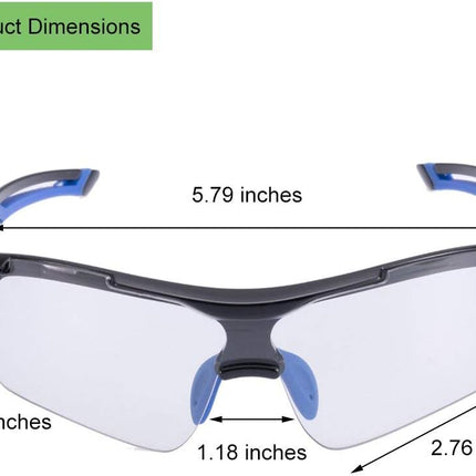 1228Lunettes de soleil photochromiques avec protection UV400