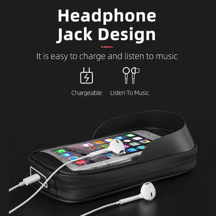 1341Sacoche de Cadre de Vélo pour smartpohne 6,2 pouces