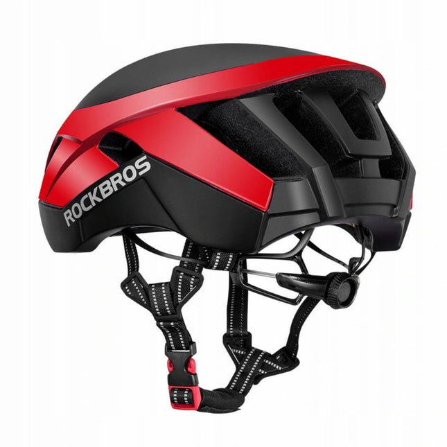 673 ROCKBROS Bicycle Helmet Black/Red