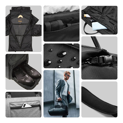 Mala de viagem com bolso impermeável WOZINSKY