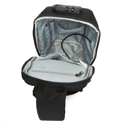 Antikradený batoh s USB WOZINSKY