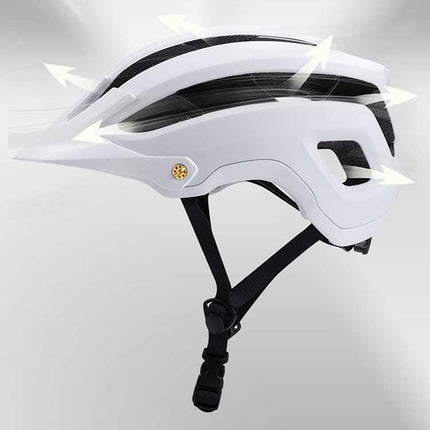 Casca de bicicleta tot terreny Wozinsky amb visera desmuntable lleugera 3
