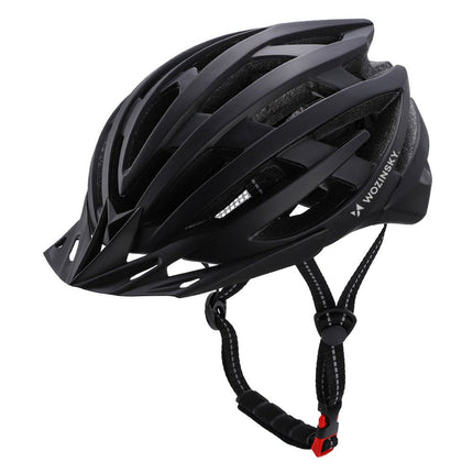 Casque de vélo tout terrain Wozinsky avec visière amovible et lumière USB 5