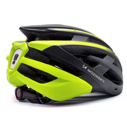 Casca de bicicleta tot terreny Wozinsky amb visera extraïble i llum USB 4