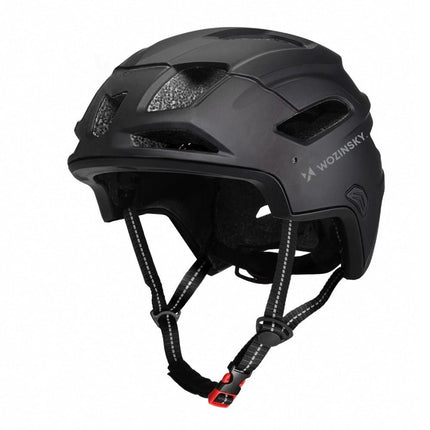 Capacete integral de bicicleta Wozinsky com viseira amovível leve