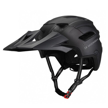 Capacete integral de bicicleta Wozinsky com viseira amovível leve