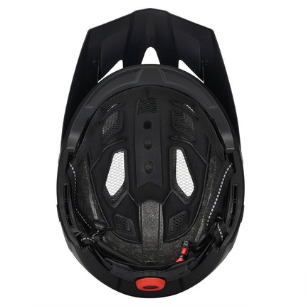 Capacete integral de bicicleta Wozinsky com viseira amovível leve