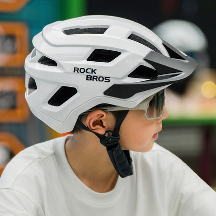 Dětská cyklistická přilba s kšiltem ROCKBROS