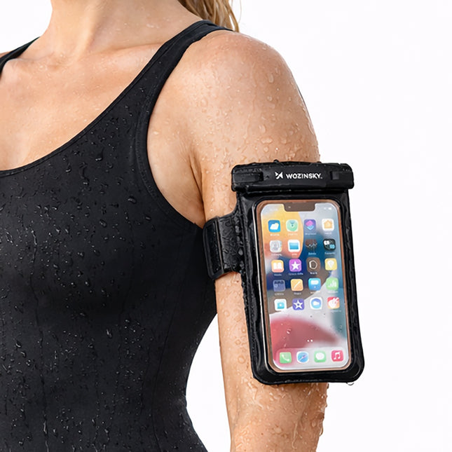Wasserdichte Hülle mit Armband WOZINSKY