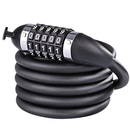 WHEEL UP Antivol vélo/VTT à code câble acier (12 m)
