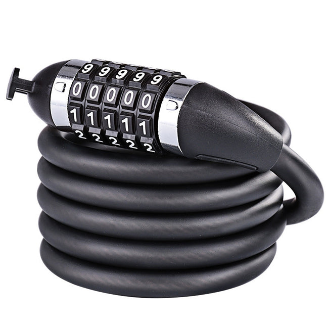 WHEEL UP Antivol vélo/VTT à code câble acier (12 m)