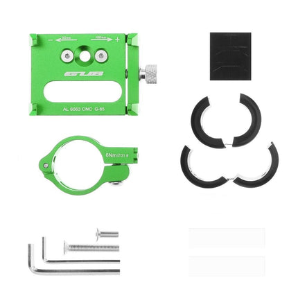 2412Support téléphone  GUB G85 Aluminium vert