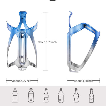 Porte-Bidon de Vélo Universel ROCKBROS bleu dégradé