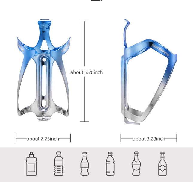 Porte-Bidon de Vélo Universel ROCKBROS bleu dégradé