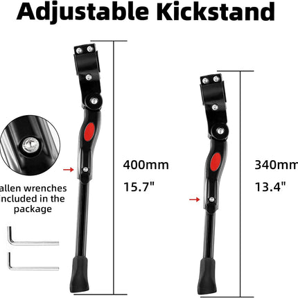 2226Béquille de vélo Rockbros  - noire