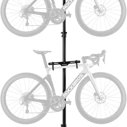 ROCKBROS Support de Rangement pour 2 Vélos Intérieur Réglable