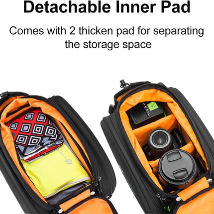 407Borsa per portapacchi posteriore estensibile da 10 a 35 L