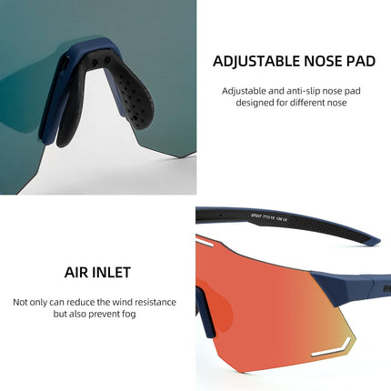 1612 RockBros Lightweight Polarized Sunglasses with UV400