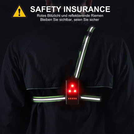 WEST BIKING jooksulamp 500 luumenit (rinnale)