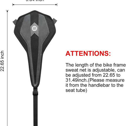 1133Filet de Sueur de Vélo pour Home Trainer
