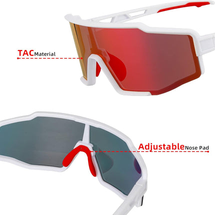 1211Lunettes de soleil polarisées ROCKBROS verres TAC UV400