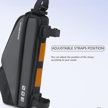 1589 Waterproof Bike Frame Bag, 3L