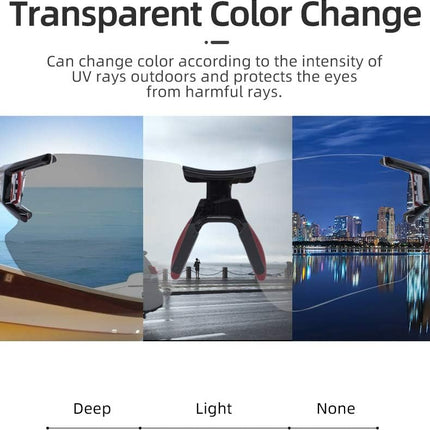 1228Lunettes de soleil photochromiques avec protection UV400