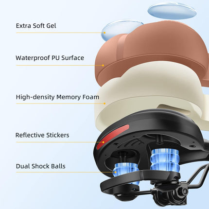 342 ROCKBROS Ergonomic and Waterproof Bike Saddle