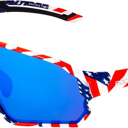 636 Occhiali da sole sportivi e da ciclismo polarizzati per bambini