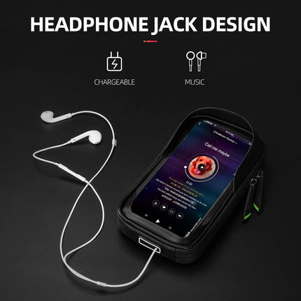 553Borsa da Telaio per Bicicletta ROCKBROS con supporto