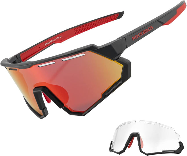 426 Cycling Glasses with Interchangeable Polarized + Photochromic Lenses