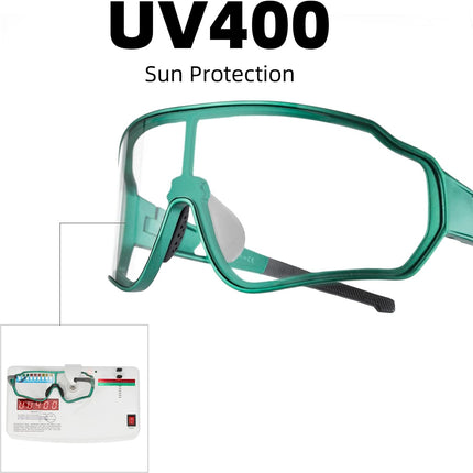 1234Gafas de sol fotocromáticas ROCKBROS con protección UV