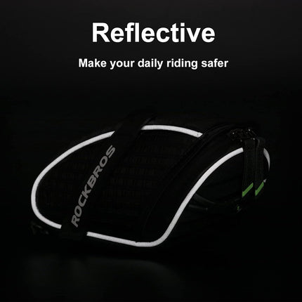 1639 Waterproof saddle bag for bike, 1 L