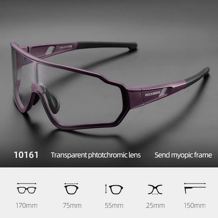 986 Occhiali Ciclismo Strada MTB Fotocromatici Uomo