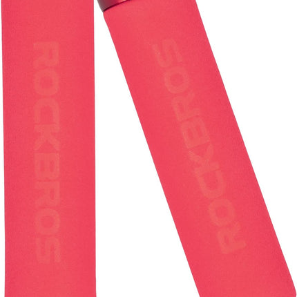 1225Rockbros  Poignées de guidon de vélo en éponge - Rouge