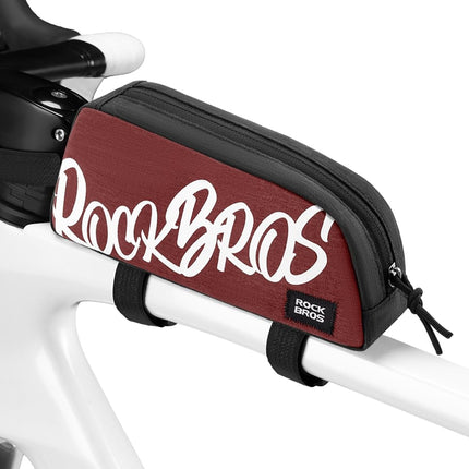 Sacoche ROCKBROS - Tube Supérieur 0,8L - Rouge