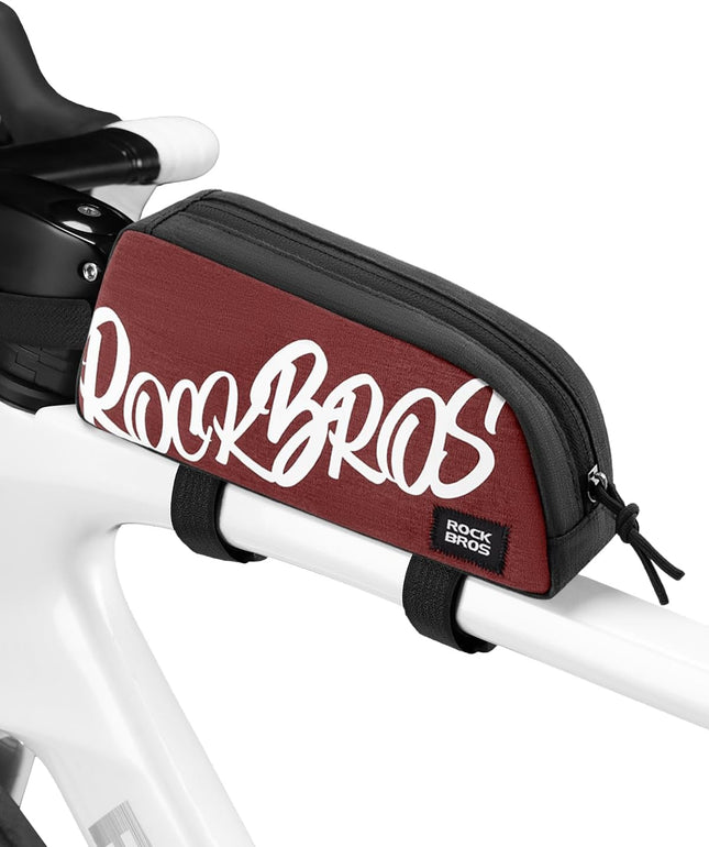 Sacoche ROCKBROS - Tube Supérieur 0,8L - Rouge