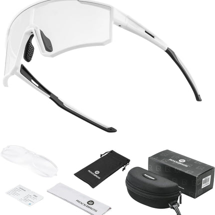 747 Occhiali da ciclismo ROCKBROS UV400 fotocromatici