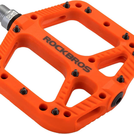 339Pedali MTB in nylon con piattaforma larga