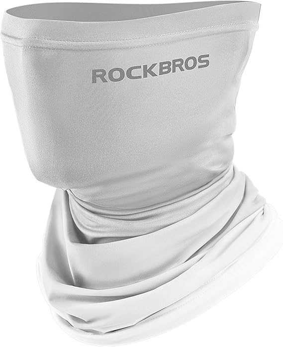 1339Bandeau facial rafraîchissant pour activités outdoor Gris clair